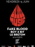 BLOOD MUSIC W/ FAKE BLOOD, BOY 8 BIT, LE BRETON @ SOCIAL CLUB 