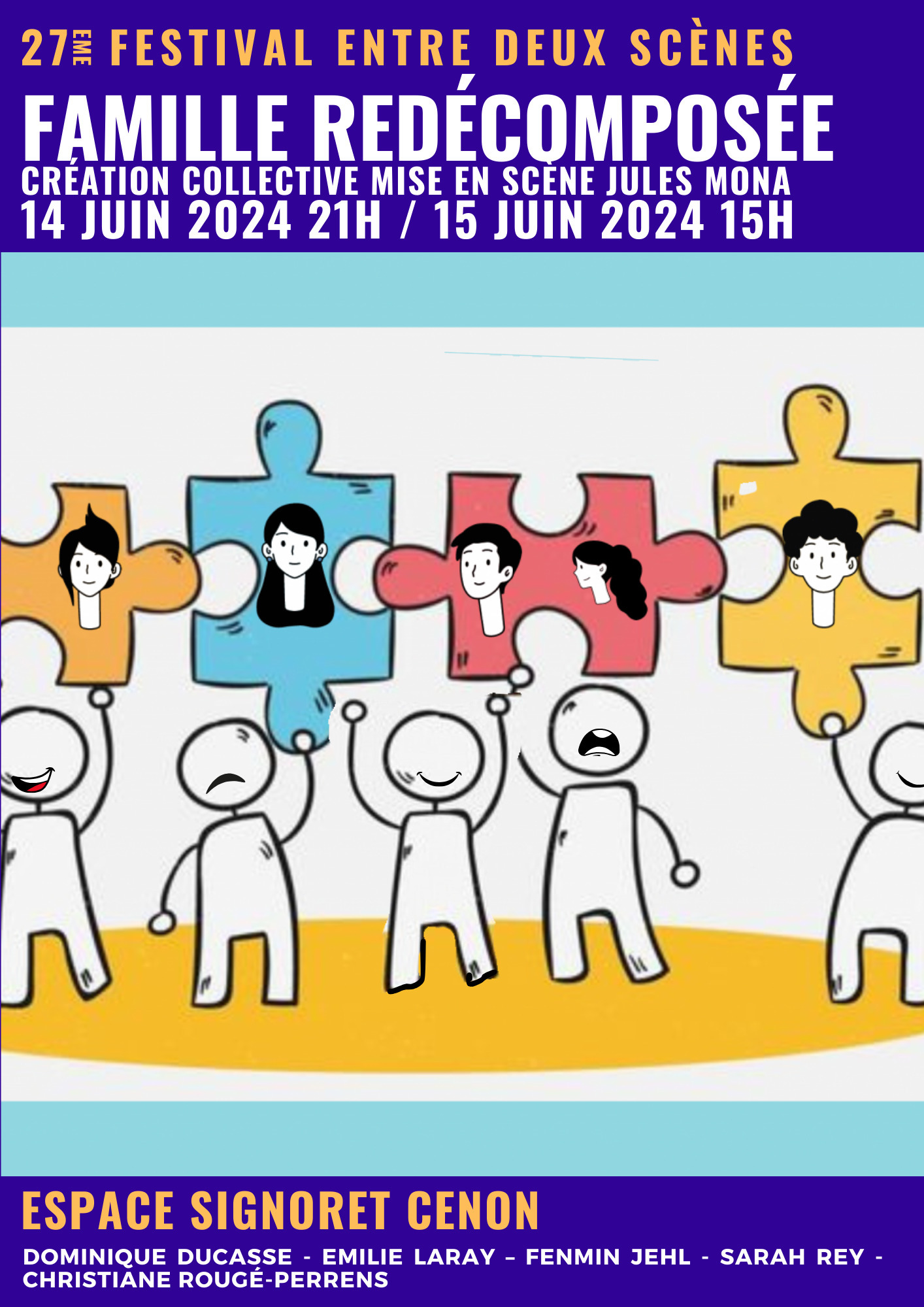 Famille redécomposée Création collective