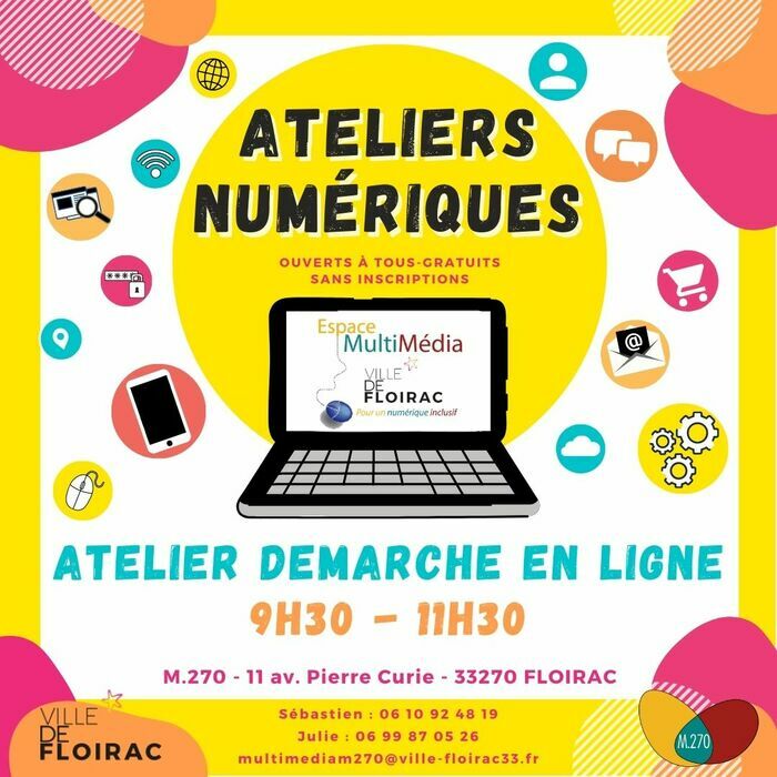 Atelier Numérique - Démarches en ligne