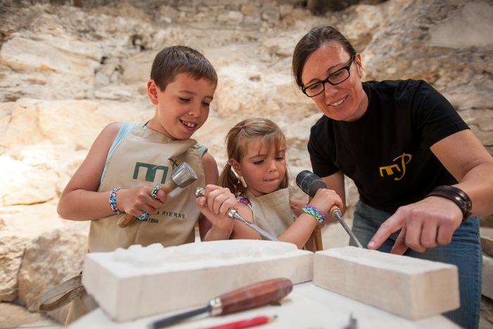 Journées du patrimoine 2020 - Atelier de sculpture sur pierre