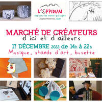Marché de Créateurs d'ici et d'ailleurs à Argens Minervois
