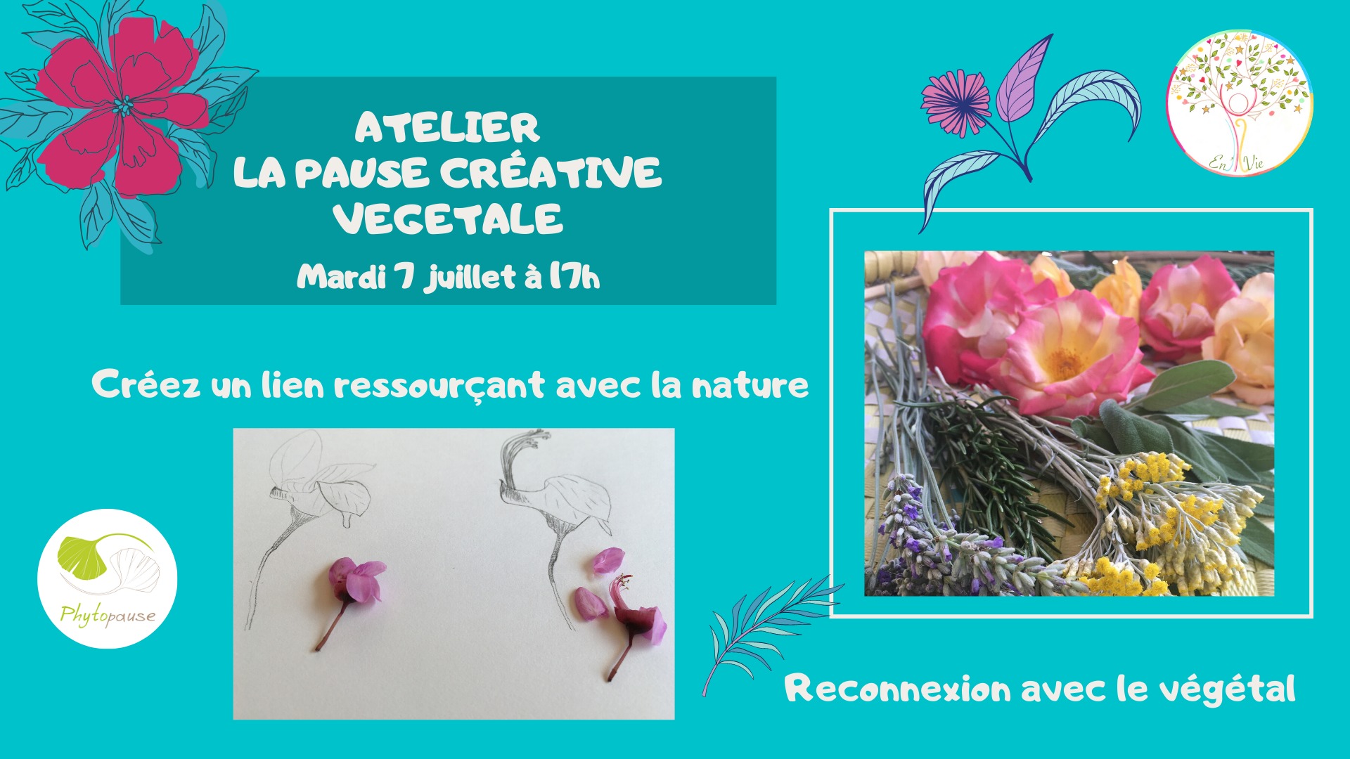 Une invitation de création avec la nature