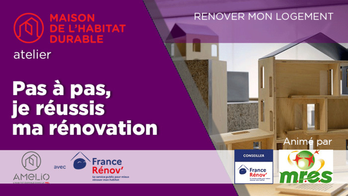 Annulé | Pas à pas, je réussis ma rénovation