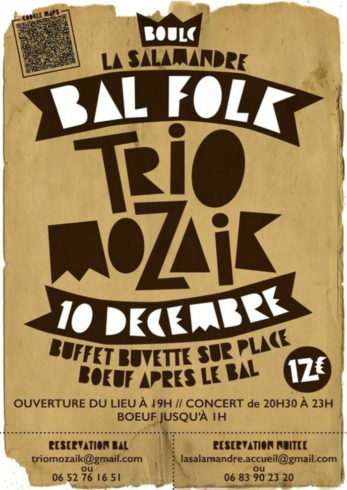 Trio MoZaik au Gite La Salamandre