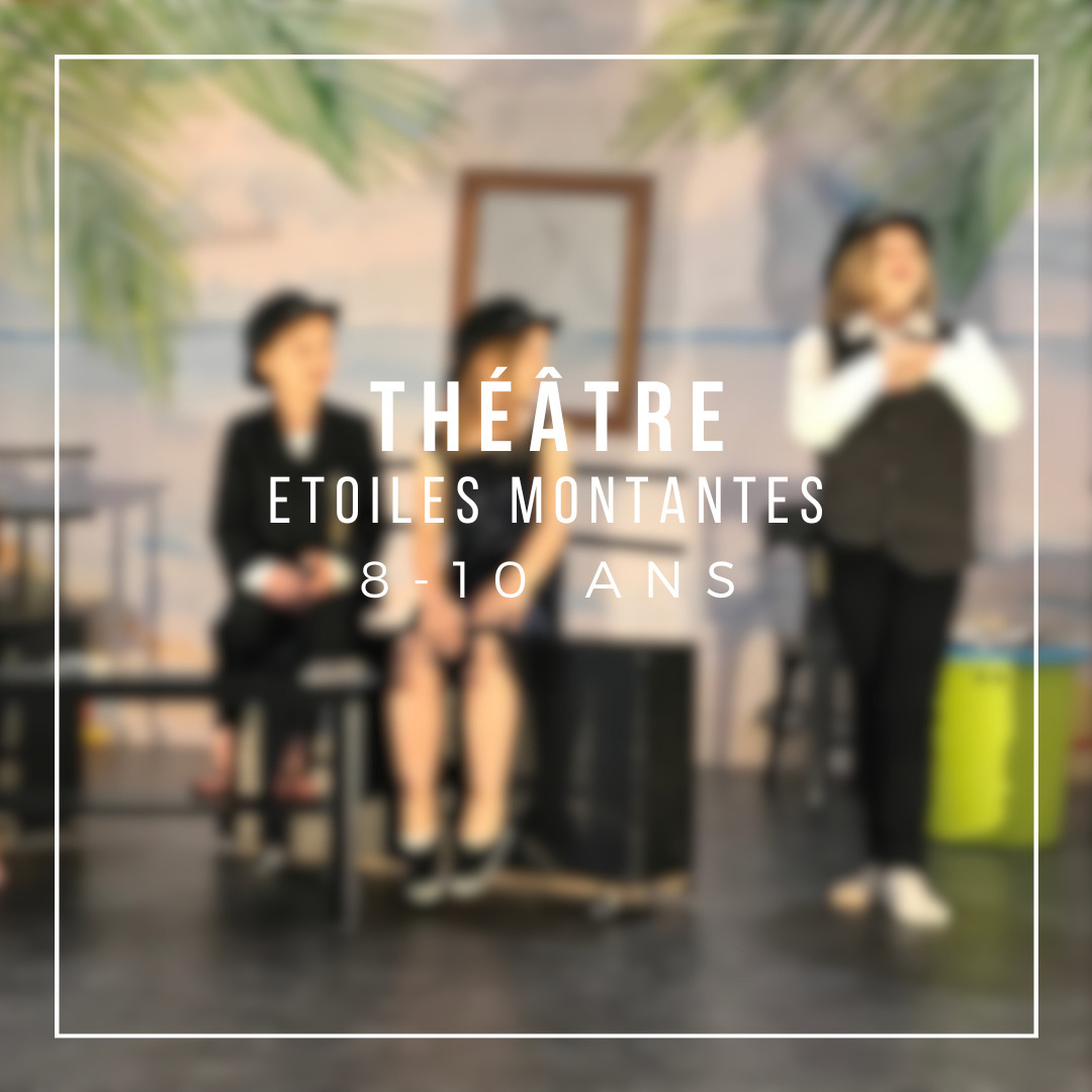 Cours de théâtre (8-10 ans)