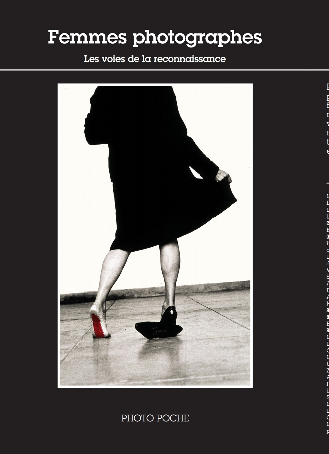 Présentation d'un projet éditorial autour des femmes photographes, expositions de tirages et projection d'un documentaire sur le sujet