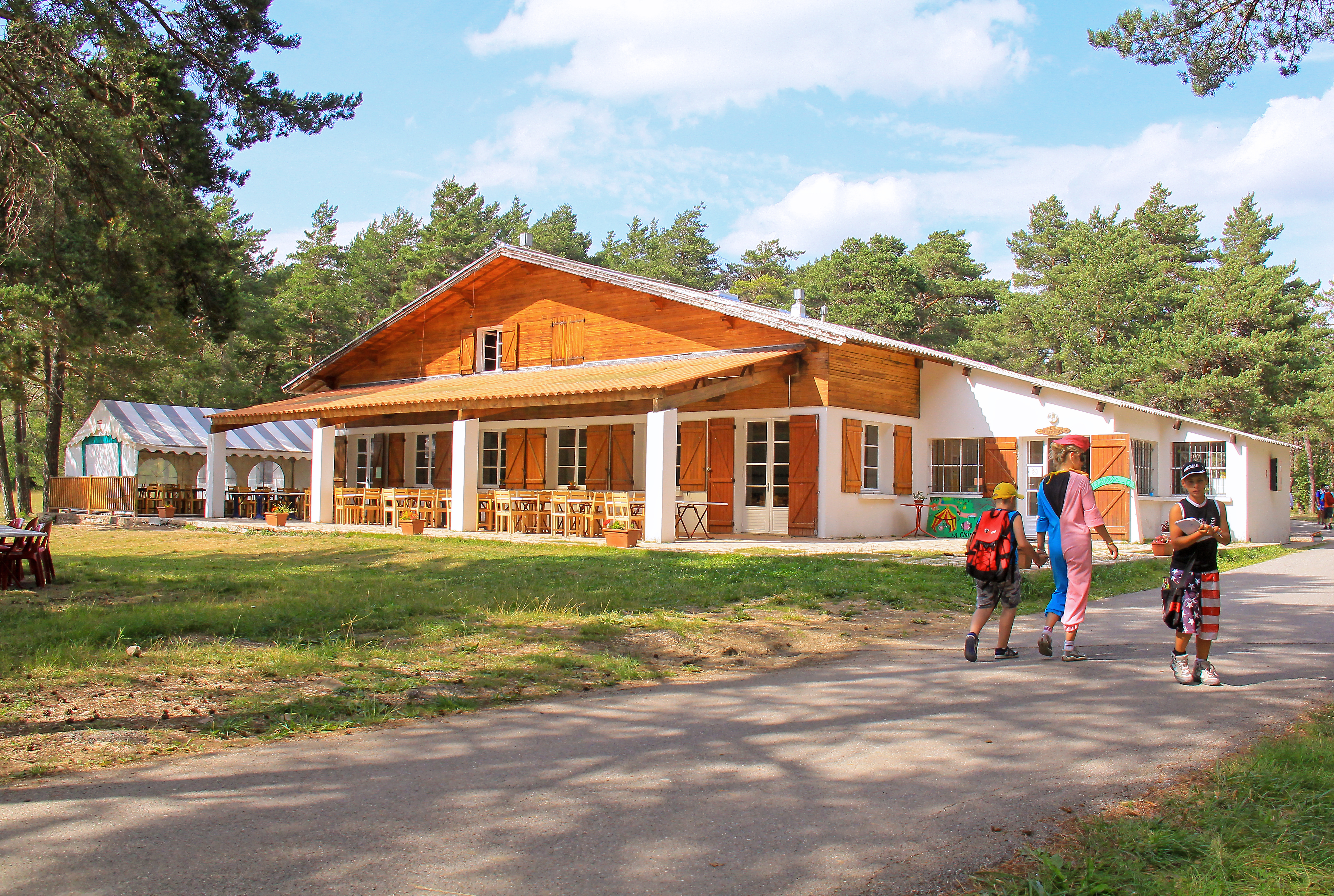 Centre ODEL Le Logis du Pin. Camp "la Clairière"