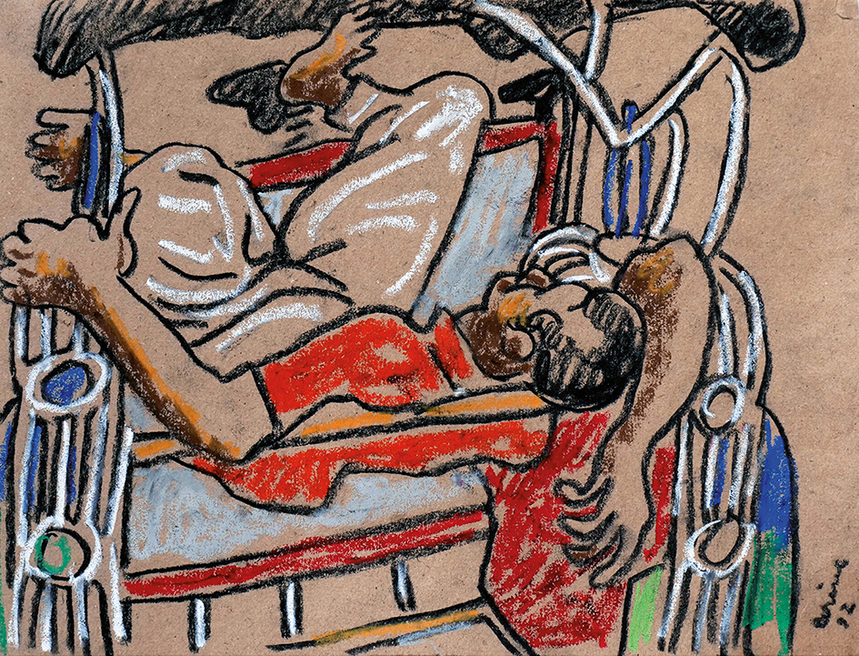 Dessins et peintures de Jean Arène présentés aux Docks d'Arles du 16 septembre au 9 octobre 2022. Vernissage vendredi 16 septembre à partir de 18 heures.