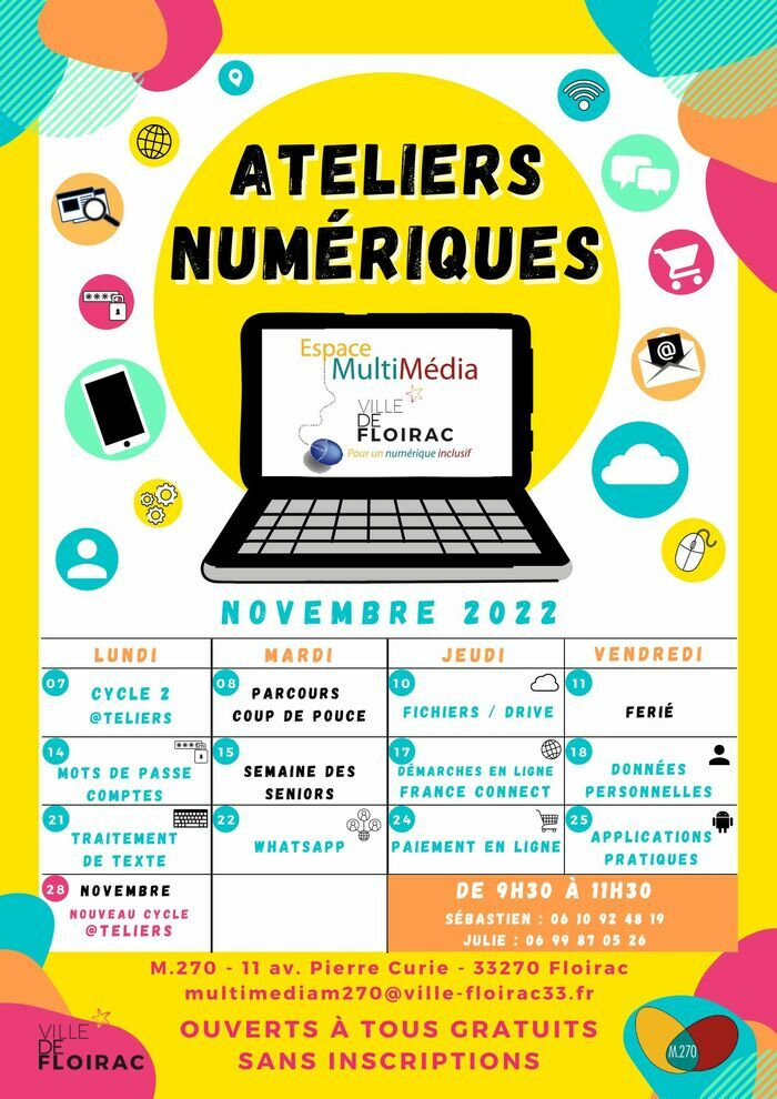 Ateliers Numériques Cycle 02