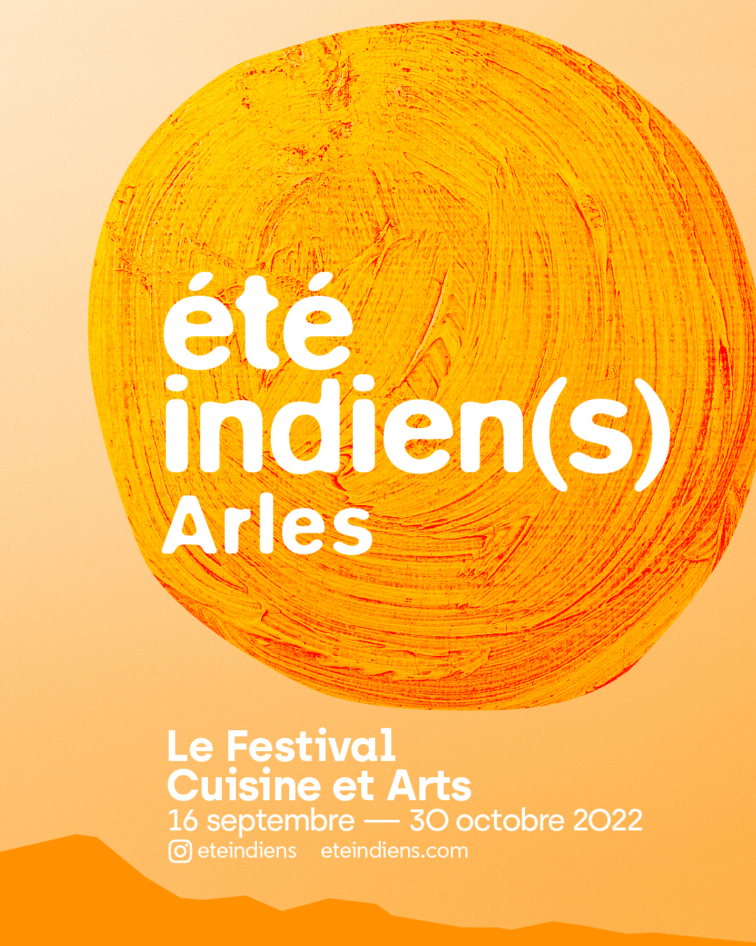 5e édition d'été indien(s), le festival Cuisine et Arts : du 16 septembre au 30 octobre 2022, 7 longs week-ends, du jeudi au dimanche.