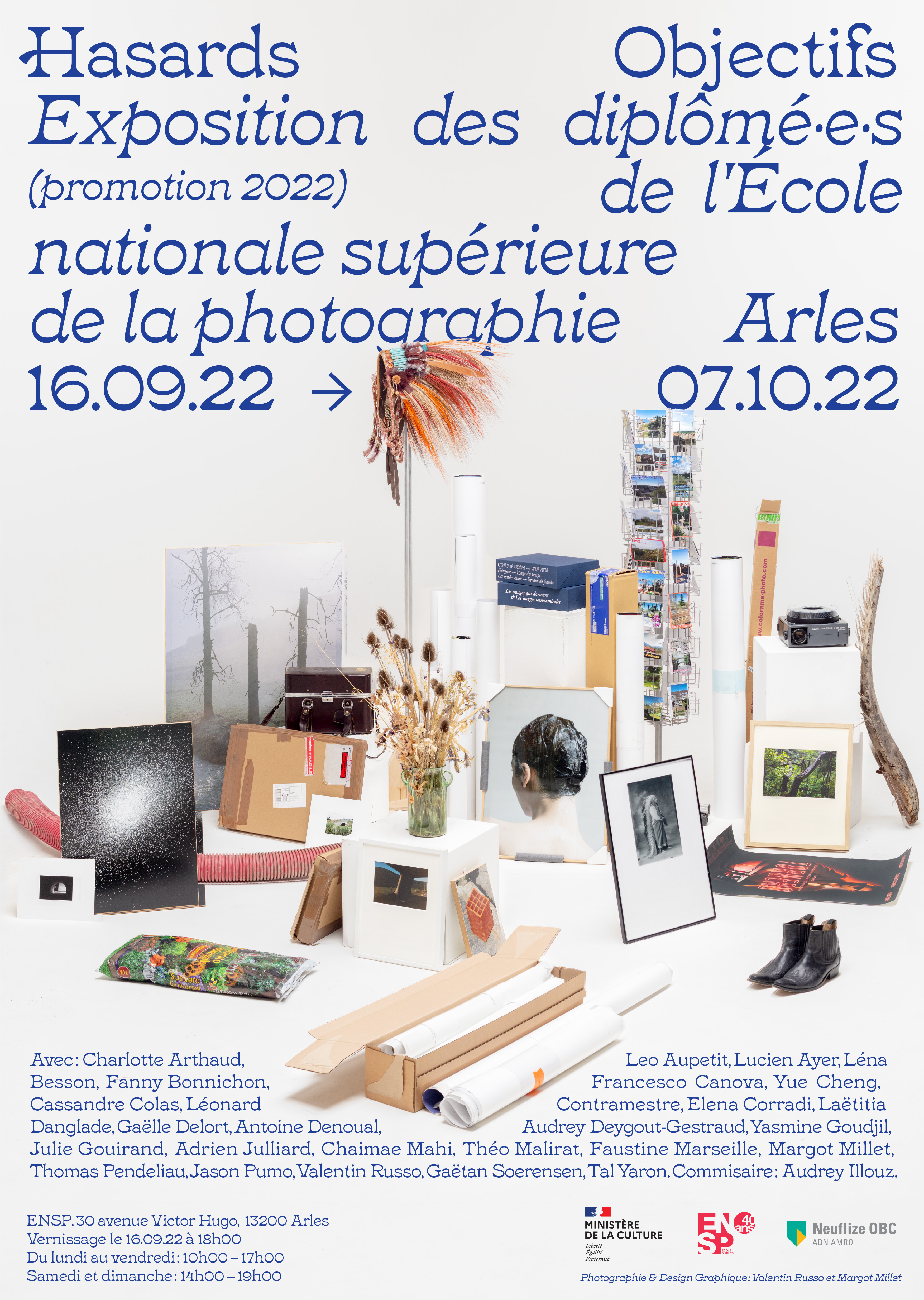 Exposition des diplômé·e·s (promotion 2022) de l’École nationale supérieure de la photographie Arles