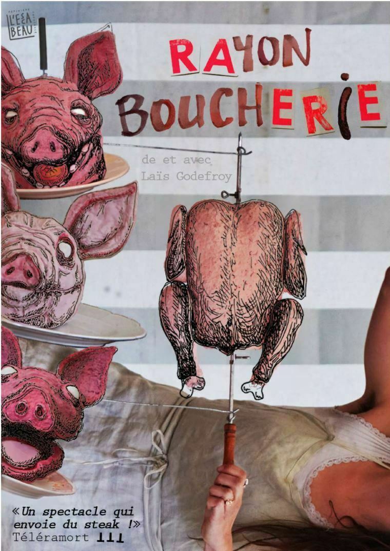 RAYON BOUCHERIE. Spectacle de marionnettes. Dès 12 ans